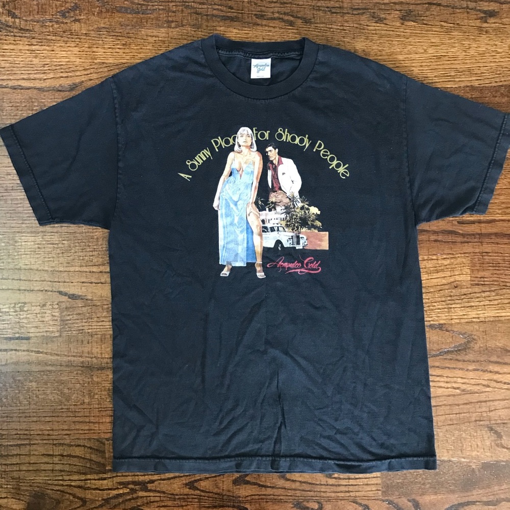 Vintage Acapulco Gold Scarface t shirt Sz L